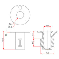 Sleutelklem: Doughty Ground Socket. Geleverd door MTN Shop EU - imagen 2