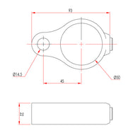 Sleutelklem: Doughty Gate Eye. Geleverd door MTN Shop EU - imagen 2