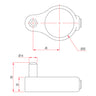Doughty Gate Hinge