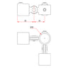 Key Clamp: Doughty 90 degree Corner Swivel Combination. Supplied by MTN Shop EU