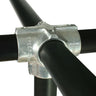 Doughty Side Outlet Tee is Light & Robust for fitting ⌀48mm Tube. Supplied by MTN Shop EU