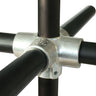 Doughty Four Way Cross With Centre Through Tube