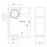 Hook Clamp Dimension - MTN Shop EU