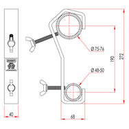 Pince à crochet Doughty (extrémité doublée) - Pour 2 Diff. Tailles Tubes- MTN Shop FR - imagen 2