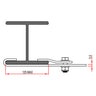Doughty Pressed Girder Bracket (Steel) is supplied by MTN Shop EU