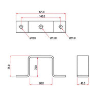 Doughty Ceiling Saddle Spec - imagen 2