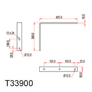 Doughty Wall Bracket- Light-duty& Heavy-duty- MTN Shop EU - imagen 3