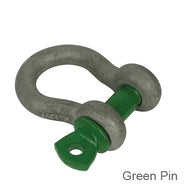 Doughty Bow Shackles - Screw Pin (Green) - imagen 2