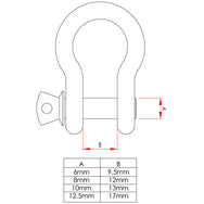Doughty Bow Shackles Spec