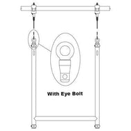 Halve connector - met oogbout - Doughty - imagen 3