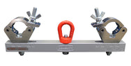 Adaptateur de ferme suspendue solide Doughty (aluminium). Fourni par MTN Shop EU