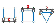 Adaptateur de ferme suspendue solide Doughty (aluminium). Fourni par MTN Shop EU - imagen 3