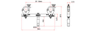 Doughty Solid Fixed Truss Adapter w/a 28mm Dia Spigot- MTN Shop EU - imagen 4