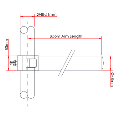 Doughty Lighting Boom Arms to create side light details