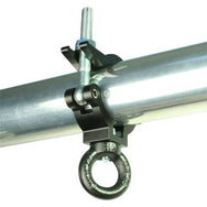 Pince à œil : pince de suspension Slimline 60 mm noire. - imagen 2
