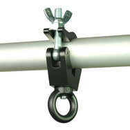 Pince à œil Doughty (noir) : pince de suspension fine ; Convient aux tubes de 48 à 51 mm de diamètre. - imagen 3