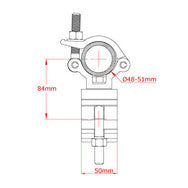 Doughty Light 90° Fixed Coupler- Fits ⌀48mm-51mm Tube- MTN Shop EU - imagen 6