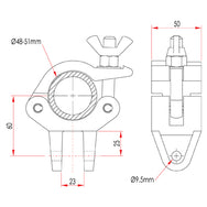 Coupleur stabilisateur Doughty. Fourni par MTN Shop EU - imagen 3