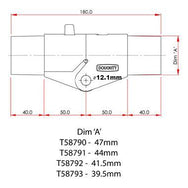 Doughty vergrendelingsellebogen (aluminium) - 4 maten - MTN Shop EU - imagen 3