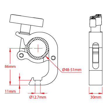 Doughty Trigger Clamp. Supplied by MTN Shop EU - imagen 6