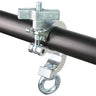 Eye Clamp: 48-51mm Trigger Hanging Clamp Silver