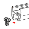 Doughty Rail Ball Raced Runner- SWL: 6kg each- MTN Shop EU