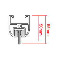 Doughty Rail Ball Raced Runner- SWL: 6kg each- MTN Shop EU - imagen 4
