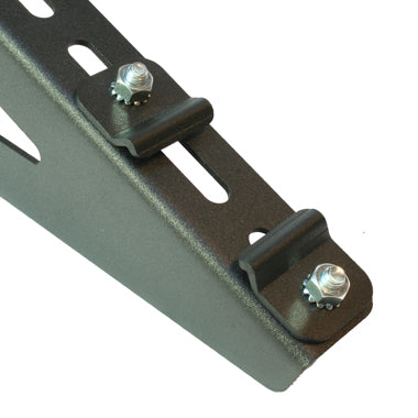 Riel Doughty Studio: abrazaderas de 40 mm, 100 mm y 114 mm: se suministra con sujetadores, un par de abrazaderas de riel diseñadas para funcionar con la gama de soportes de pared ranurados. Capaz de sujetar el riel directamente a una superficie sólida. – Ya disponible en MTN Shop EU. - imagen 4
