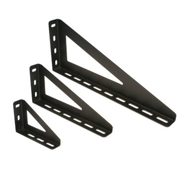 Doughty Studio Rail Slotted Wall Brackets - 3 Sizes. Supplied by MTN Shop EU