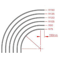 Doughty Studio Rail 80 - Gebogen