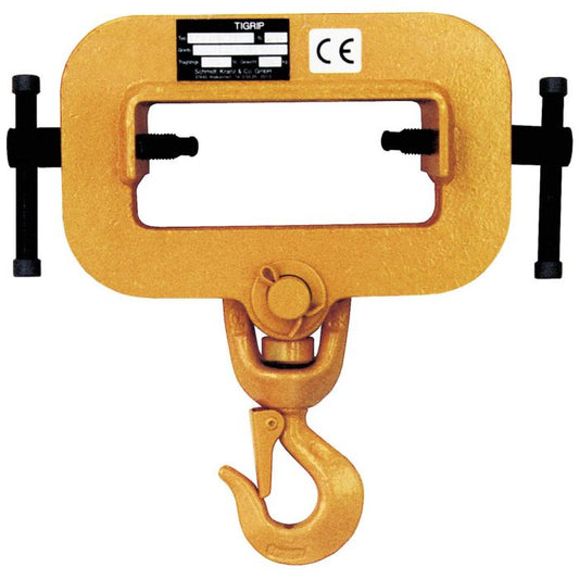 Camlok Tine Hook 1500-5000Kg– The TZH tine hook is designed to convert your forklift truck into a crane. This is done by simply sliding the TZH onto a single tine. – Now available at MTN Shop EU.