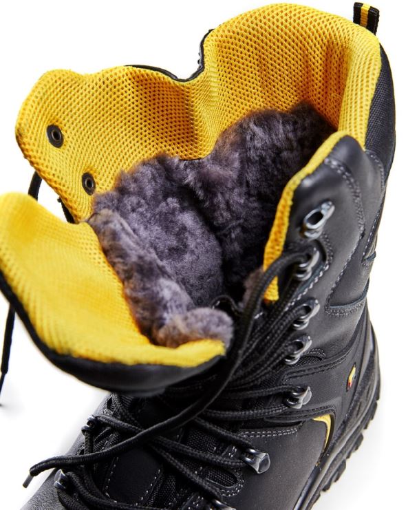 Wool Lined Work Boots
