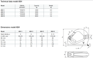Yale ASH Weld-On Hooks 1000-8000kg– Tigrip Weld-on hooks model ASH are universal attachments for use on trucks, excavators, low loaders and spreader beams, etc. – Now available at MTN Shop EU. - imagen 2