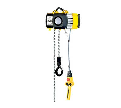 Yale elektrisk kättingtelfer 500 kg, 4m/min (CPV/CPVF). Levereras av MTN Shop EU