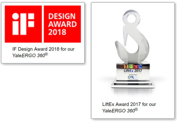Yale Ratchet Lever Hoist (ERGO 360): Multi-Award-Winning. Supplied by MTN Shop EU