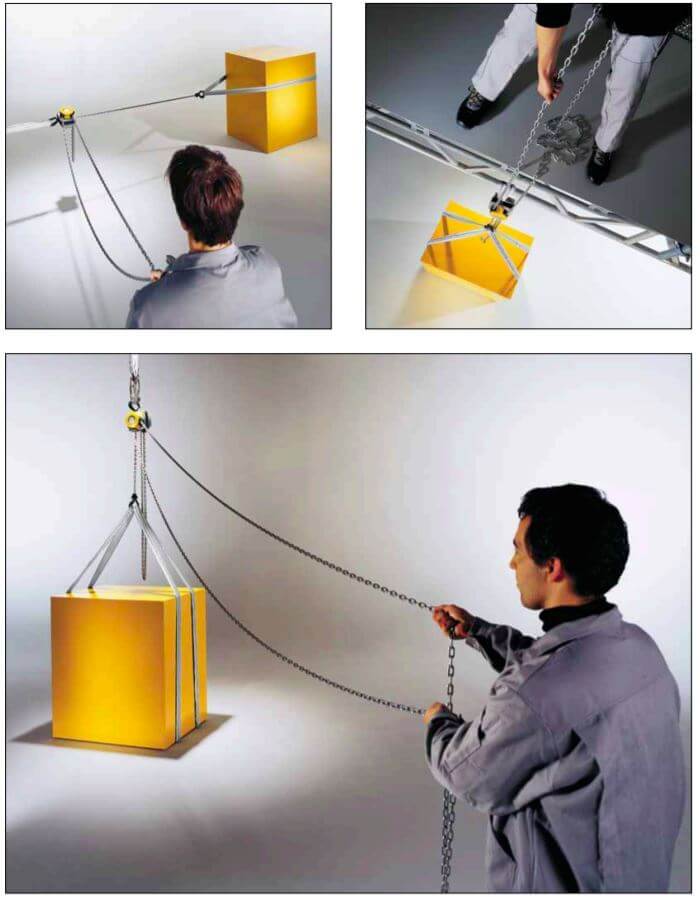 Yalelift360 Hand Chain Hoist. Capacity: 500kg - 20000kg. Supplied by MTN Shop EU